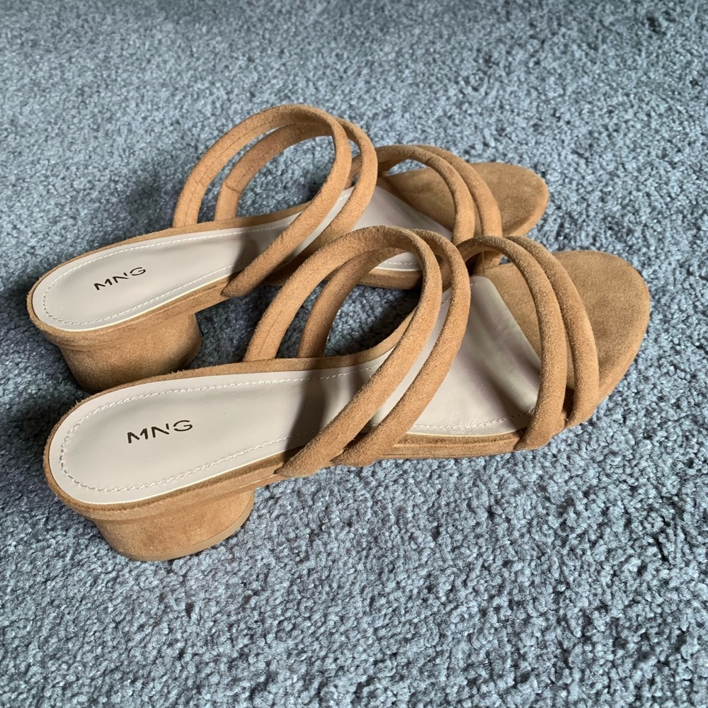 Mango Strappy Heels